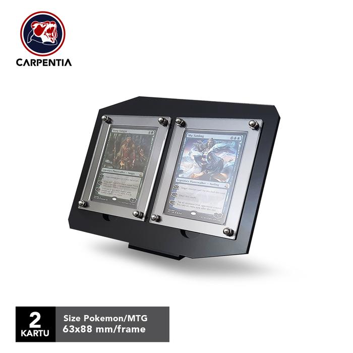 Gambar AGATE - 2 Card Premium Display/Display Kartu 2 Deret - Pokemon MTG dari Carpentia Indonesia Kota Tangerang Selatan Tokopedia