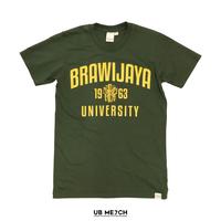 Gambar [KOKIN11] T-Shirt Brawijaya University 1963 Army - S dari ubmerchandise Kota Malang 1 Tokopedia