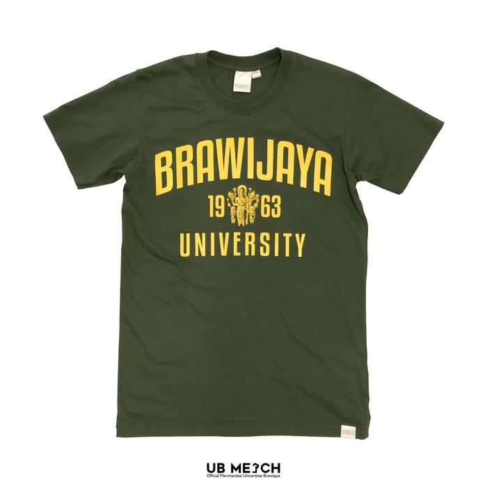 Gambar [KOKIN11] T-Shirt Brawijaya University 1963 Army - S dari ubmerchandise Kota Malang Tokopedia