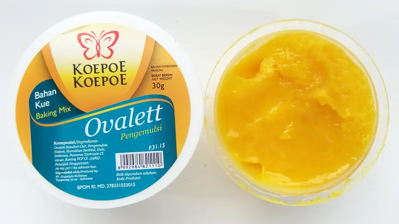 Koepoe Koepoe Bahan Tambahan Pangan Ovalett Pengemulsi 30 gr 1