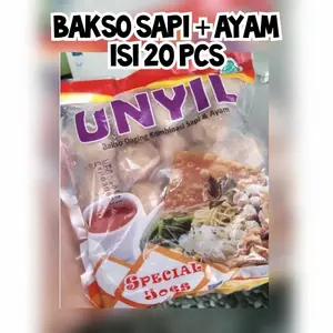bakso unyil ayam mix sapi