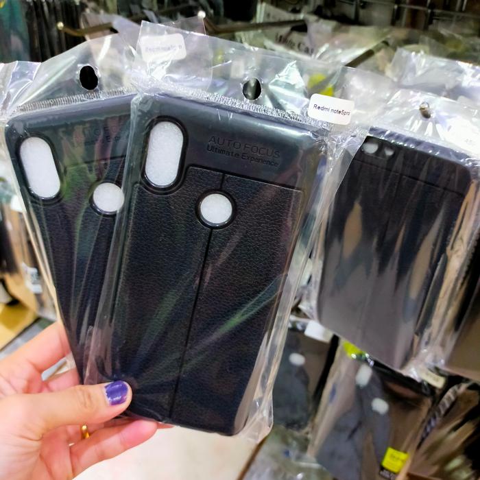 Gambar Sofcase Autofokus Leather Case Redmi Note 5 Pro dari Marlina mei Kab. Bogor Tokopedia