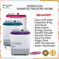 Gambar MESIN CUCI SHARP ES-T85CR EST 85 CR 2 TABUNG 8 KG NEW SUPER AQUAMAGIC dari Dunia Elektronik Mall Kota Bekasi 1 Tokopedia