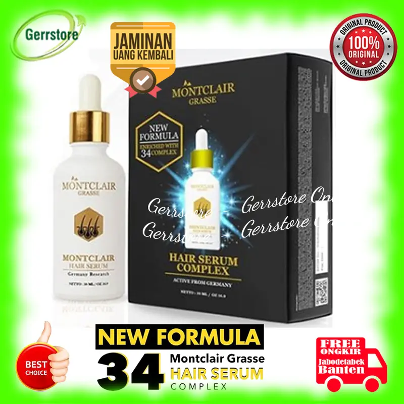 Montclair | Montclair Hair Serum | Penumbuh Rambut Monclair Grasse 3