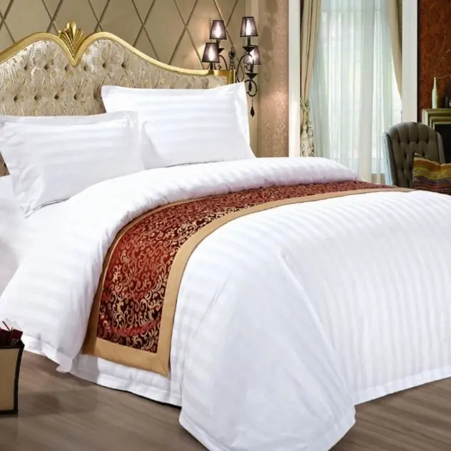 TC 300 Duvet cover Hotel - Quilt cover - linen bahan Dobby Premium