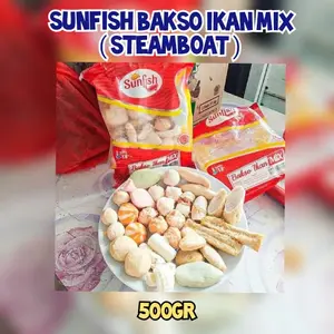 sunfish bakso ikan mix 500 gr steamboat