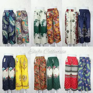 Kulot batik katun street panjang all size