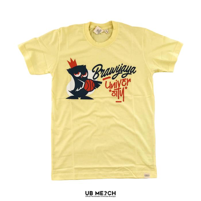 Gambar [KOKIN08] T-Shirt Brawijaya University Yellow Milk 03 - S dari ubmerchandise Kota Malang Tokopedia
