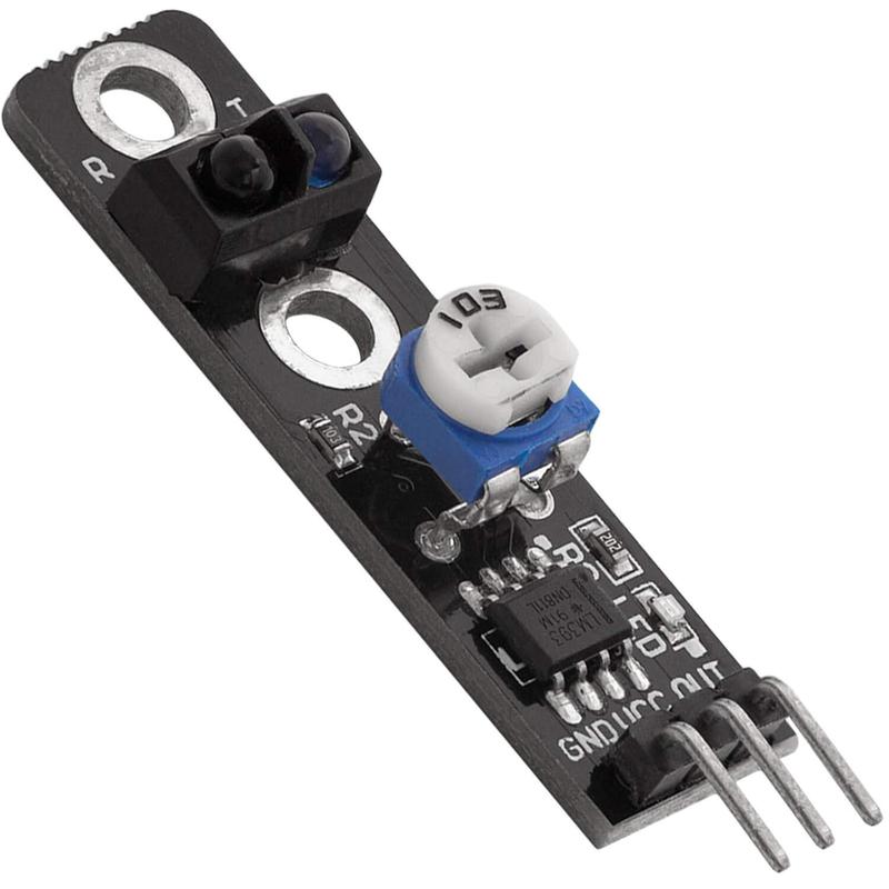 INFRARED LINE TRACKING BLACK WHITE DETECTION SENSOR GARIS MODULE - Shop ...
