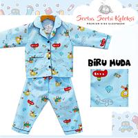 Gambar PIYAMA ANAK LENGAN PANJANG / BAJU TIDUR ANAK KATUN PREMIUM - PP46 dari SerbaSerbiKoleksi_NEW Kota Administrasi Jakarta Barat 3 Tokopedia