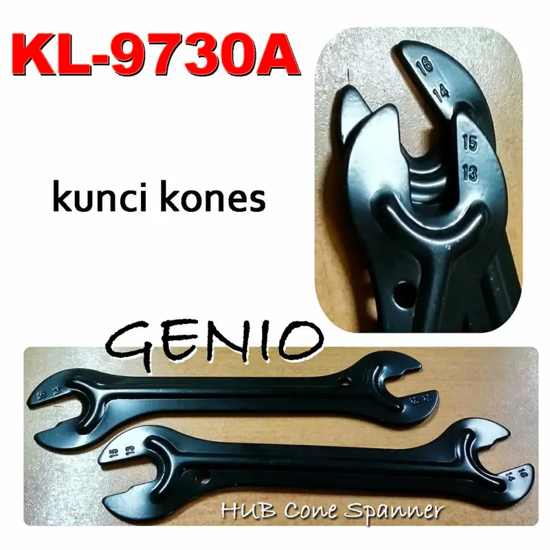 Kunci pas tipis kones universal 13 14 15 16 Genio 0
