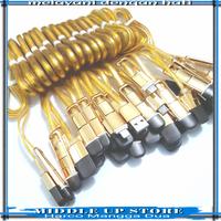 Gambar Kabel charger dan data combo gold flat dari MIDDLE - UP - STORE Kota Administrasi Jakarta Pusat 3 Tokopedia