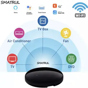SMATRUL Tuya WiFi IR Remote Control For Air Conditioner TV DVD Etc