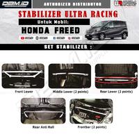 Gambar Freed/Jazz 2008 Strutbar/ Stabilizer Ultra Racing - FRONT 2P dari DBM.ID Kota Surabaya 1 Tokopedia