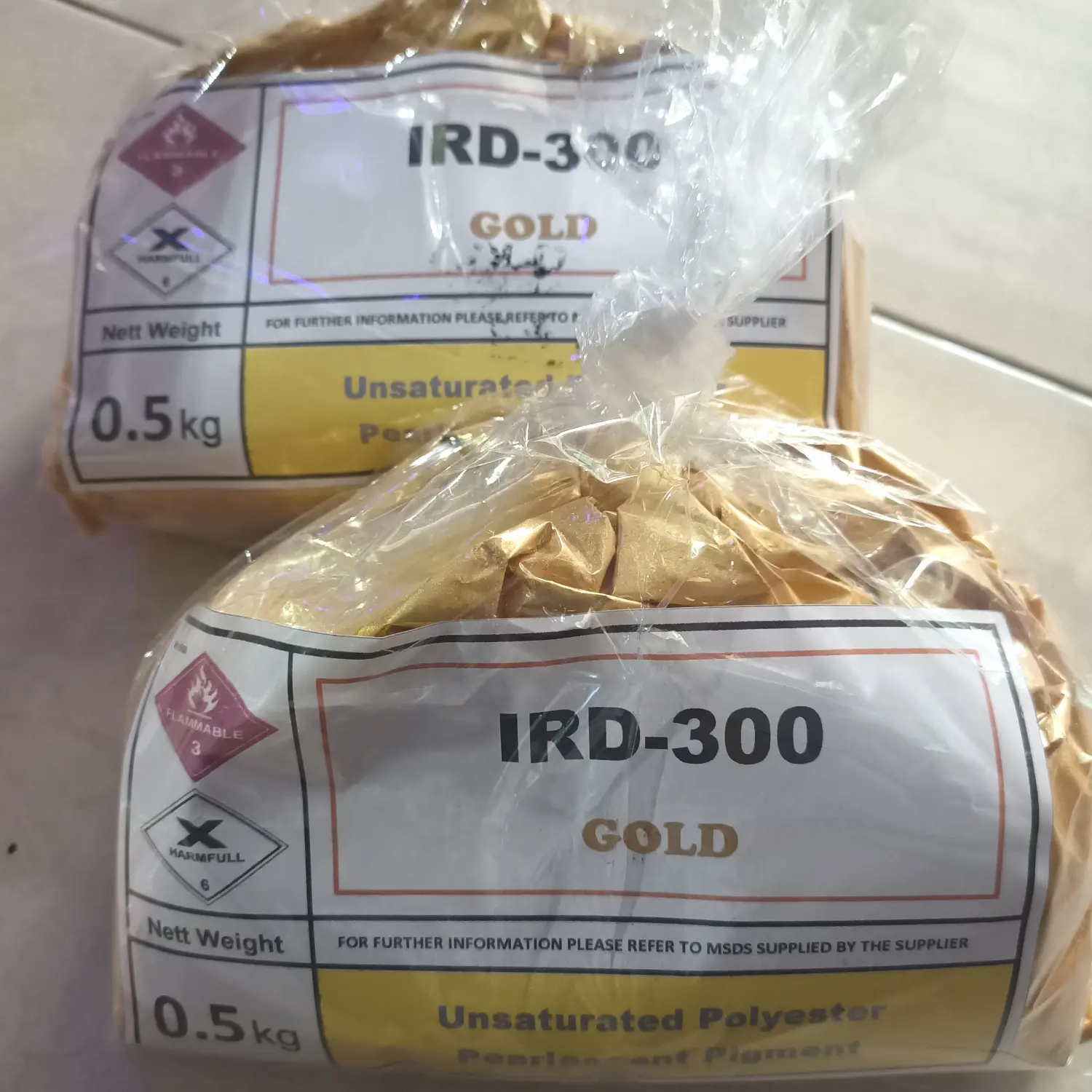 Metalik pigment Gold