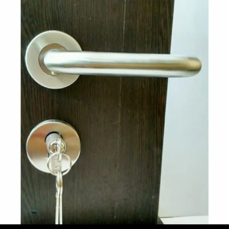 kunci pintu/handle rose set/kunci pintu pisah model U 0