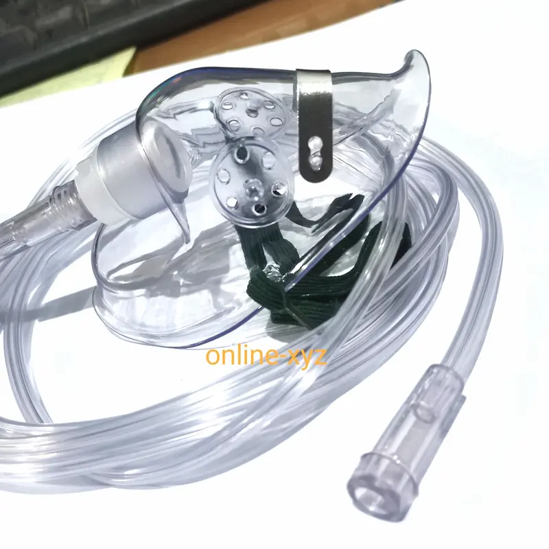 Selang Oksigen Medis Oxygen Mask tabung Regulator portable saturasi 1
