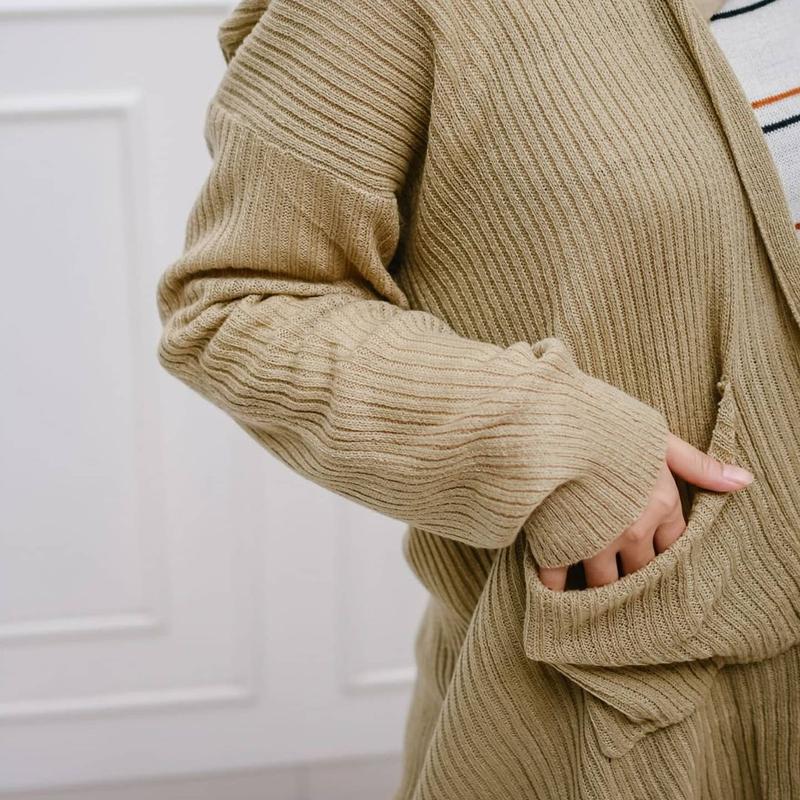 Cardigan rajut panjang / Long gardigan wanita / Kardigan panjang 3