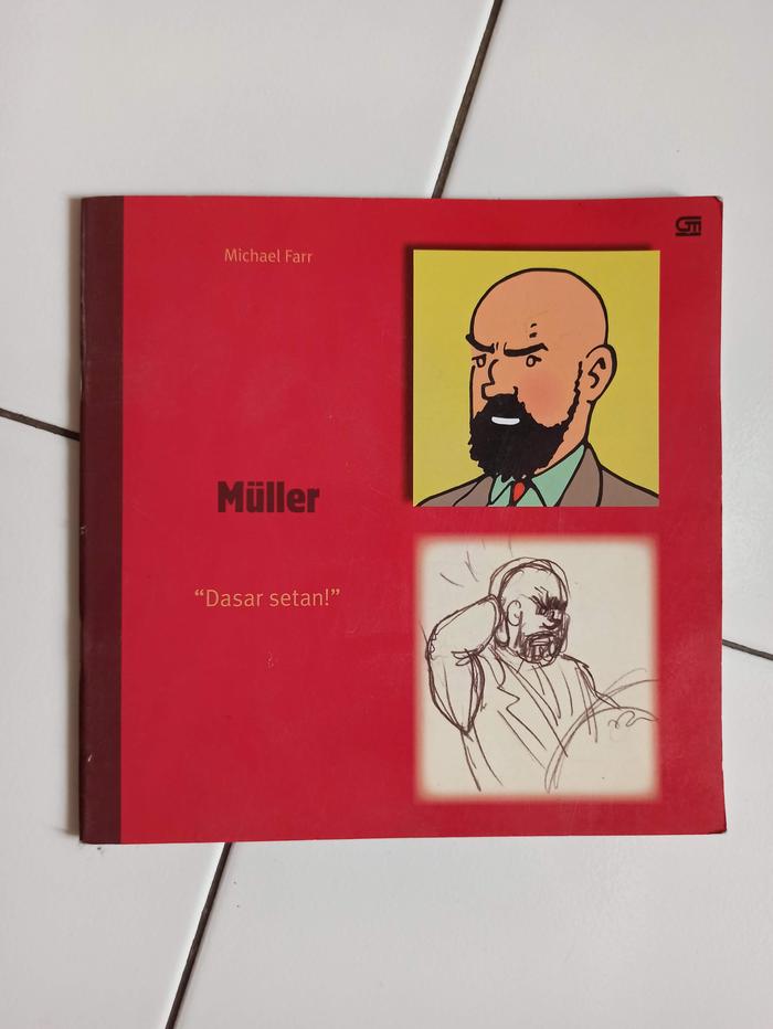 Gambar Muller Tokoh Penjahat Tintin by Michael Farr dari Toko Buku Bekas Aksiku Kota Administrasi Jakarta Timur Tokopedia