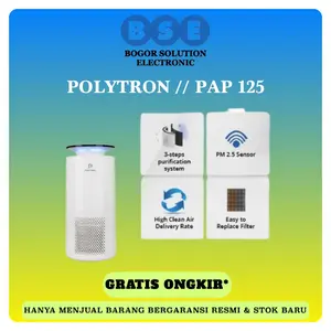AIR PURIFIER PROMO | PEMBERSIH UDARA MURAH | POLYTRON PAP 125 25M2
