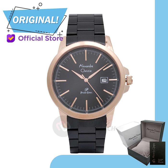 Gambar Jam Tangan Pria Analog Alexandre Christie 1008MD AC1008 AC 1008 MD 1008 MDBBRBA Original Garansi Resmi dari Medan Watch Kota Medan Tokopedia
