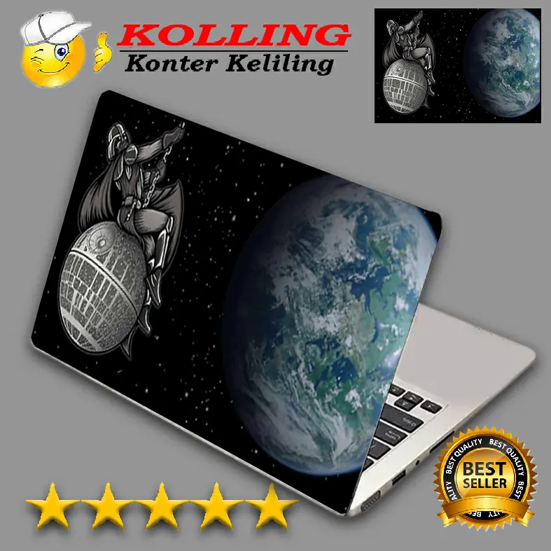Garskin Laptop logo art star_wars keren Skin Laptop Stiker Laptop
