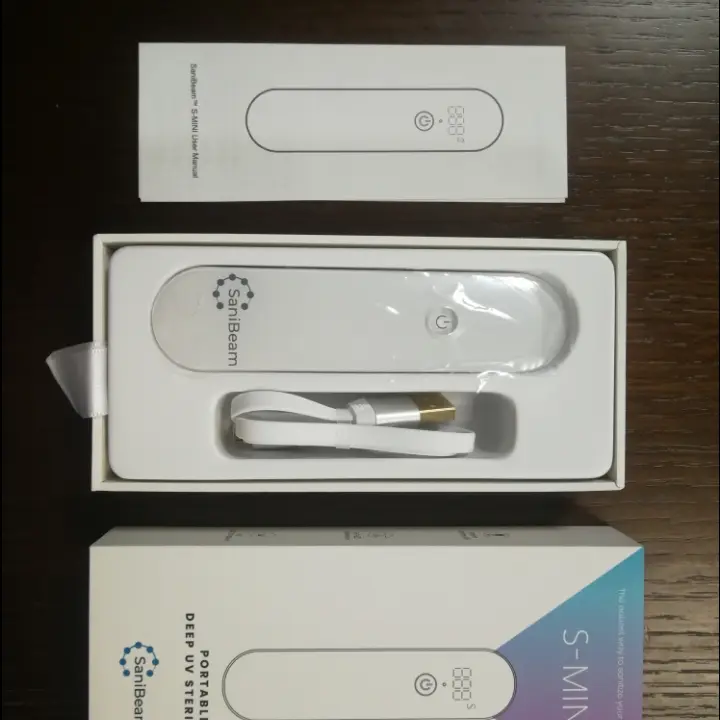 UVC sterilizer handheld terbaru kami. lebih kuat UV dan lebih stylish.