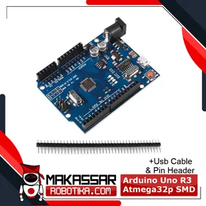 Arduino Uno R3 Atmega 328P CH340 Micro USB + Pin Header