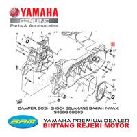 Gambar DAMPER, BOSH SHOCK BELAKANG BAWAH MIO J SOUL GT XRIDE 90388-08803 dari Yamaha Bintang Rejeki Motor Kab. Bandung 3 Tokopedia