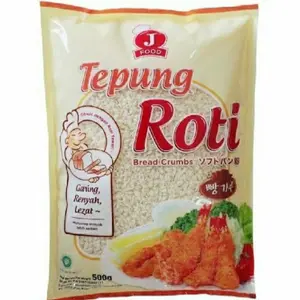J Food Tepung Roti Bread Crumbs 500gram