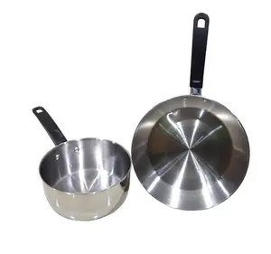 Set Panci Teflon Rebus Mie Masak Tumis Makanan Stainless Anti Panas
