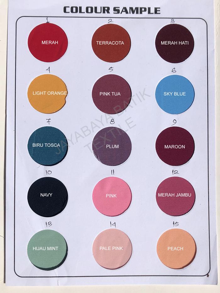 Gambar 0.5 METER KAIN WOOLPEACH PREMIUM SABRINA - HARGA KHUSUS TOKOPEDIA dari Jayabaya Batik Kota Kediri Tokopedia