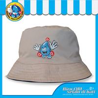 Gambar Topi Bucket Hat Bolak Balik 2 Warna Pria dan Wanita - Biru Ori - Hitam dari Air Minum Biru Kota Surabaya 2 Tokopedia