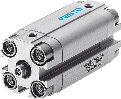 Gambar FESTO compact cylinder ADVU-12-40-P-A Part number: 156506 dari INVALTECH Kota Administrasi Jakarta Barat Tokopedia