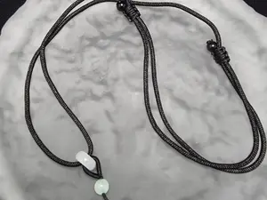 Kalung Tali Untuk Liontin Bandul Kerajinan Flexible Giok 40-68cm J165