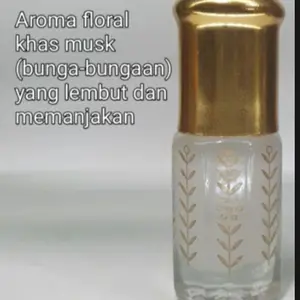 Misk thaharah original saudi 3ml Putih %non alcoholl halal
