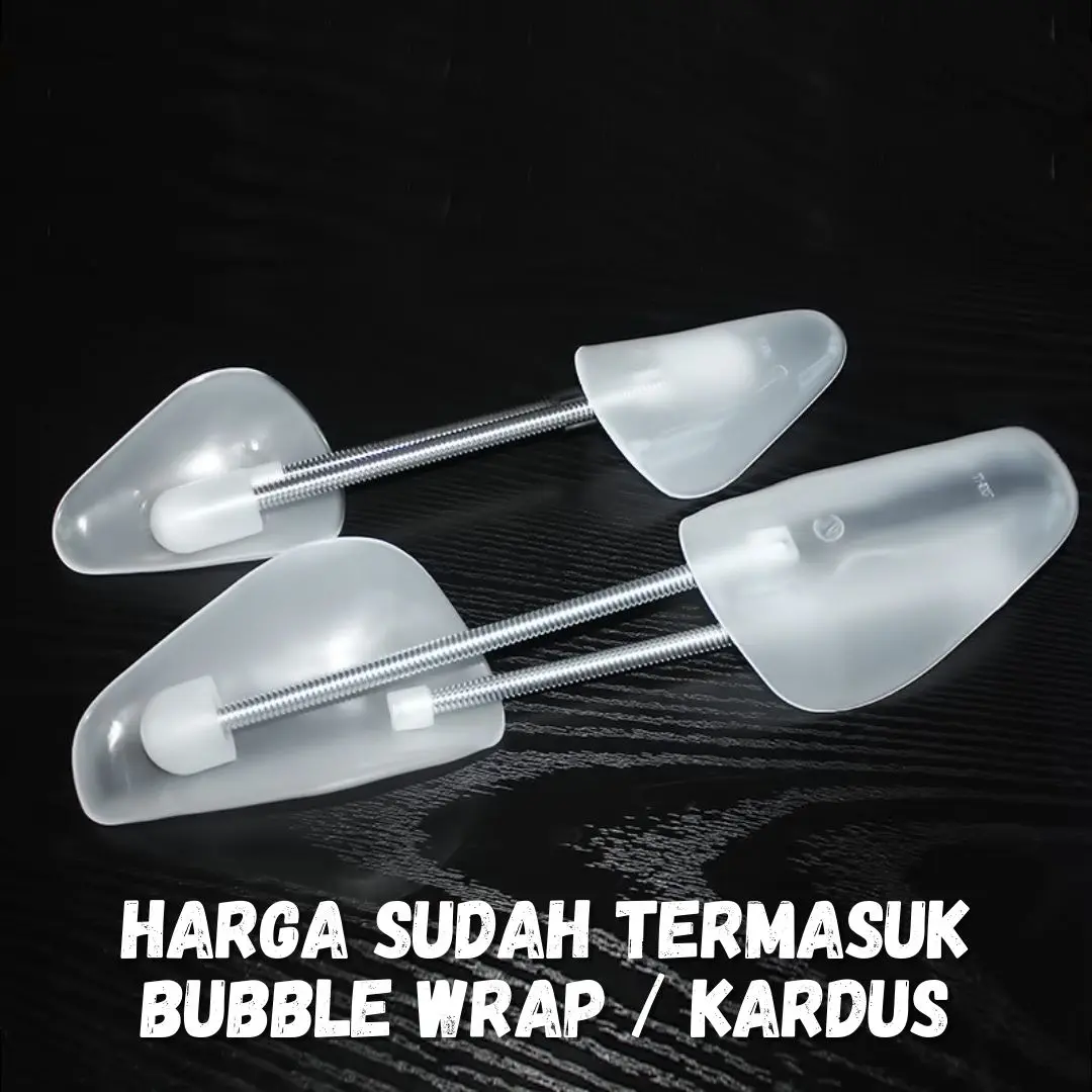 Shoe Tree - Shoes Saddle - Pengasak - Catokan - Ganjal Sepatu Spring