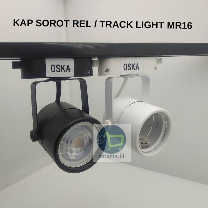 Kap Rell Track Jual Kap Lampu Mr16 Rell Kap Sorot Spotlight Track Light Mr16 Rell ...