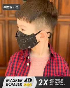 Bowin Masker Kid Size Bomber Filosofi Kopi Original 100%