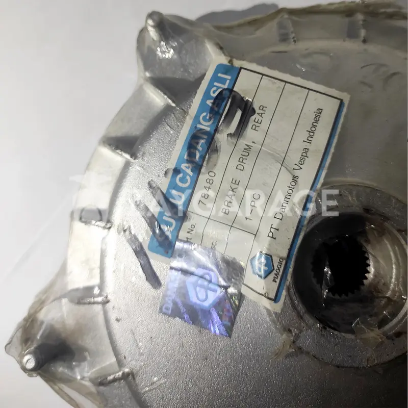 tromol belakang vespa sprint px r10 ring 10 ori original NOS danmotor 1