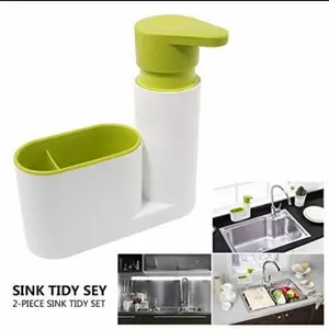Dispenser Sabun Tempat Sikat Gigi Odol Soap Tooth Paste Sink Tidy Set