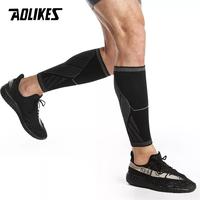 Gambar 7760 AOLIKES CALF SLEEVES DEKER BETIS WRAP SUPPORT PAD LEG GUARD - Hitam, M dari Aolikes Indonesia Store Kota Tangerang 3 Tokopedia