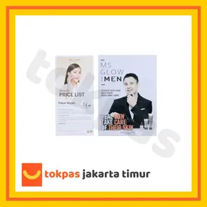 Brosur Price List Produk MS Glow / Katalog MS Glow