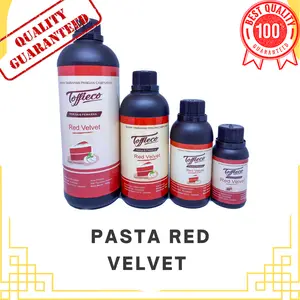 Toffieco Pasta dan Perisa Red Velvet 500 Gram