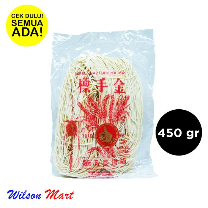 Gambar MIESUA CAP DJEMPOL MAS 450 GRAM MISUA MIESOA GORENG dari Wilson Mart Kota Administrasi Jakarta Barat Tokopedia