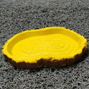 Feeding Dish Reptil Gecko Torto Sulcata Aldabra Pardalis NOMOY NS-39