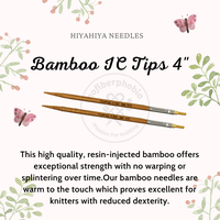 Gambar Jarum Rajut HiyaHiya Bamboo Interchangeable Tips 4" - 2.75 mm dari Nofiberphobia Kota Surabaya 1 Tokopedia