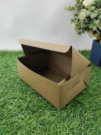 Gambar Kotak Fried Chicken Kraft Laminasi Food Grade Polos 17 x 12 x 6,5 dari Rahmah Tas Kertas dan Kemasan Kab. Sleman 2 Tokopedia