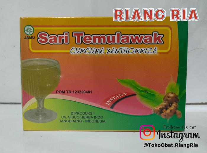 Gambar Sari Temulawak Cucurma Xanthorriza - 10 sachet dari TO Riang Ria Kota Administrasi Jakarta Utara Tokopedia