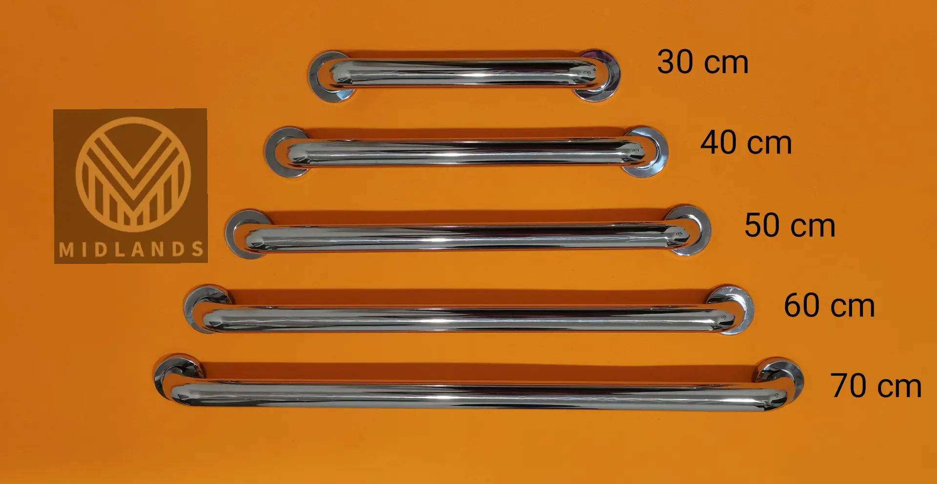 Pegangan Bathtub 50 cm/Pegangan Kamar Mandi Stainless/Grab Bar 50 cm